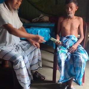 দরিদ্র যক্ষা রুগির পাশে দাড়ালো লুৎফা-তৌহিদ হেল্পিং হ্যান্ডস্