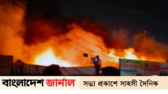 Terrible fire in Narayanganj, 8 units under control