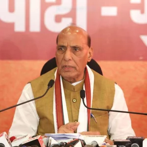 'India will never bow down', Rajnath Singh in talks with China