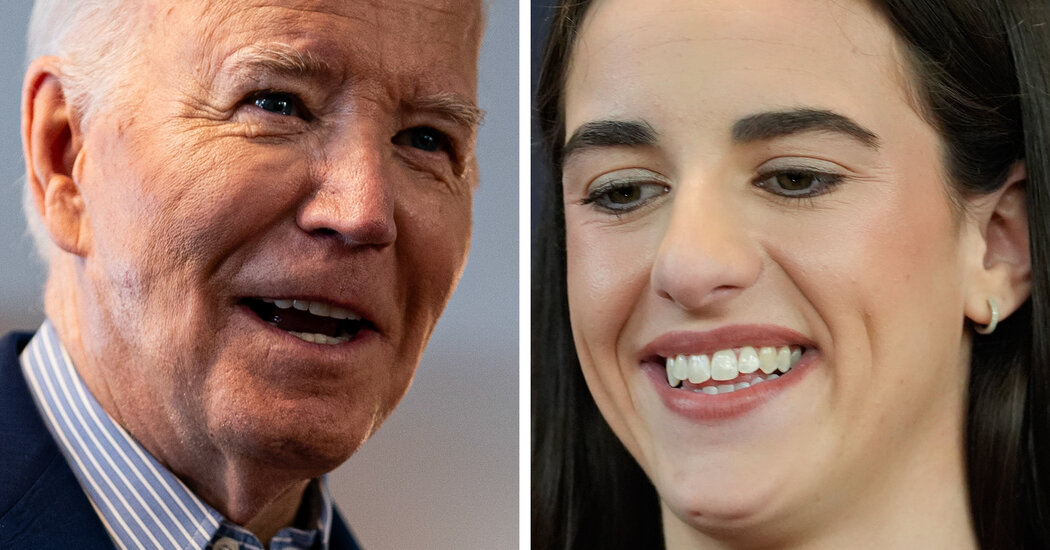 Biden Weighs in on Caitlin Clark Salary Debate After WNBA Draft