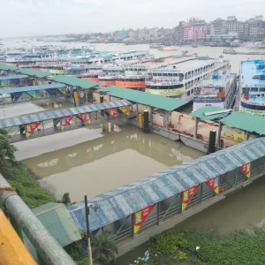 5 people including children were killed when the launch rope broke at Sadarghat