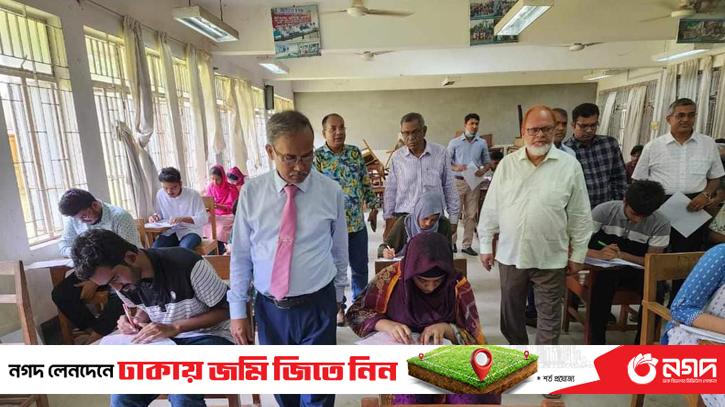 Group 'A' unit admission test held at Pobi Prabi