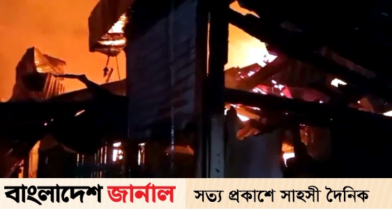 Horrible fire in Chaumuhani market, 12 units under control