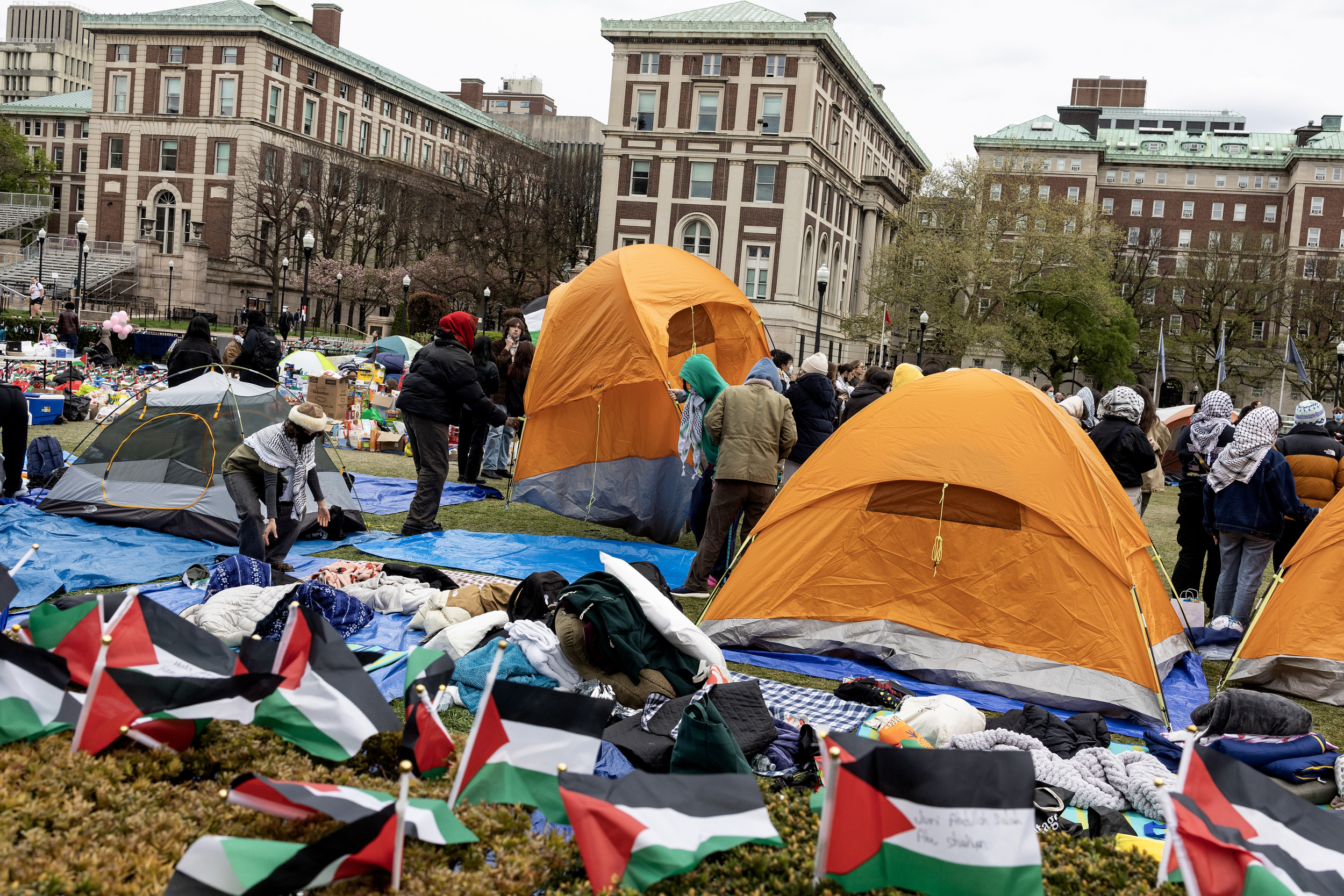 Columbia University Cancels Classes Over Protests
