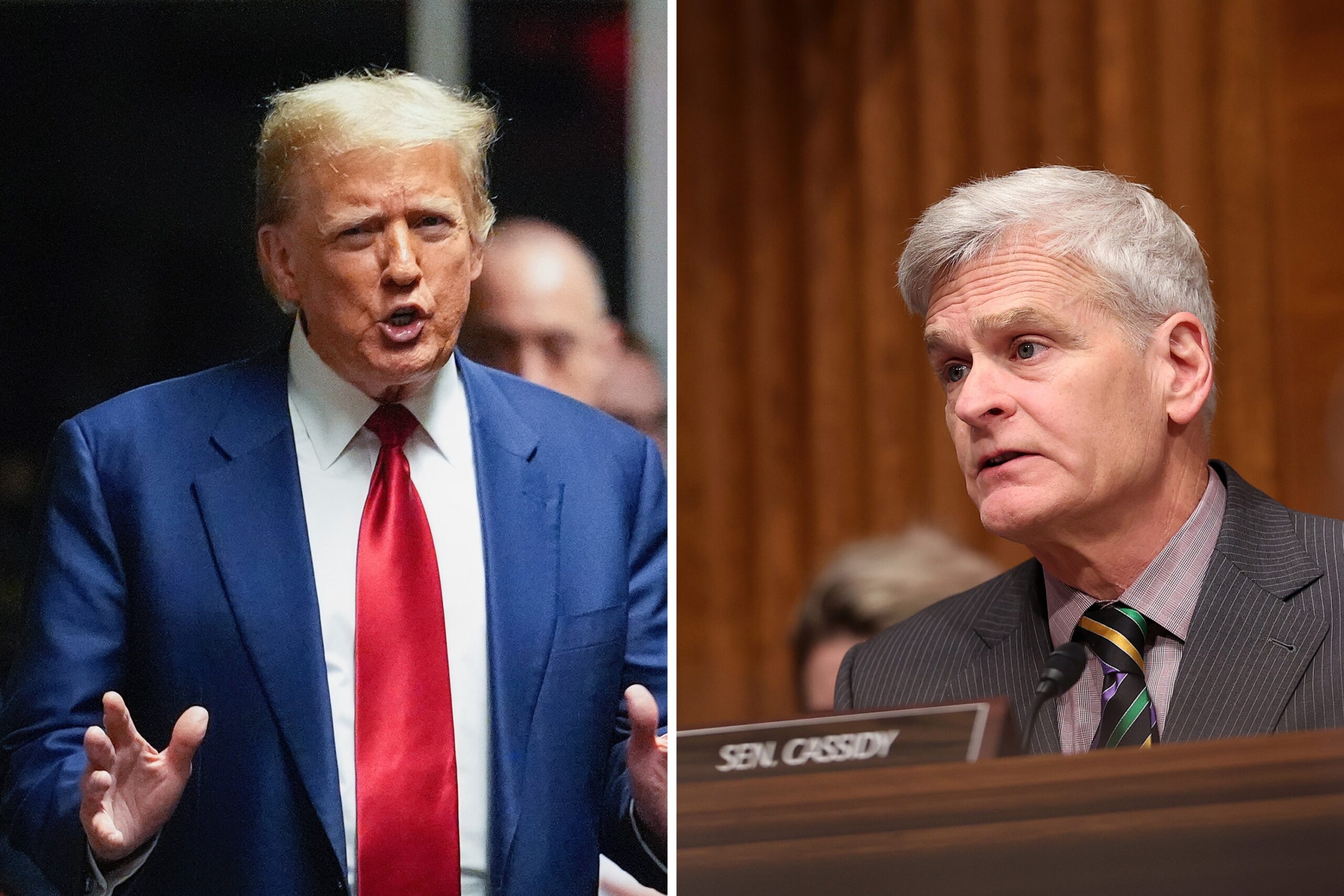 Trump Taunts Republican Senator Bill Cassidy: ‘Lamebrain’