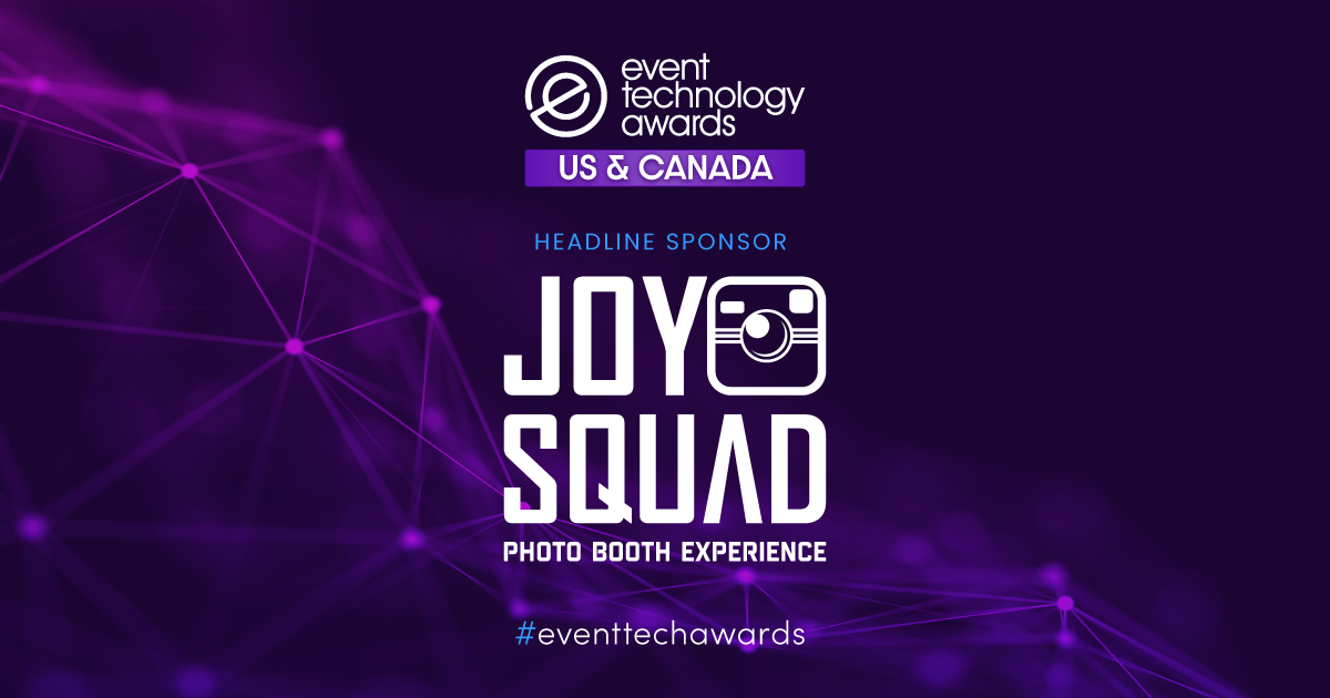Joy Squad named Headline Sponsor for Event Technology Awards US & Canada