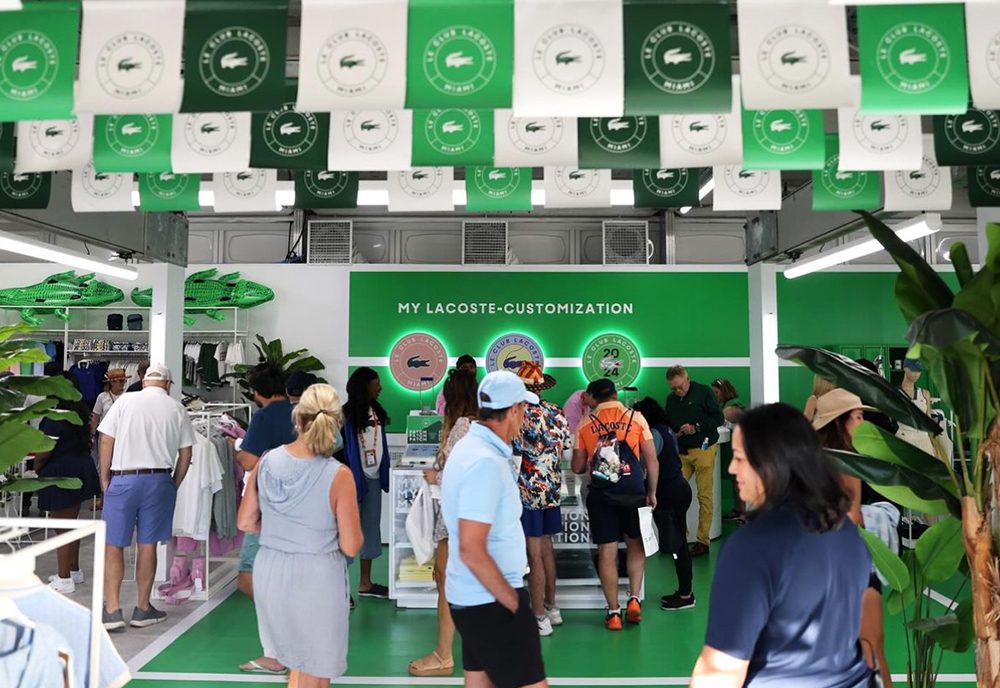 How Lacoste’s Miami Open Sponsorship Mixes Tradition with New Experiences
