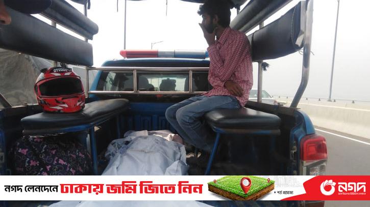 One person was killed after being hit by a motorcycle on Padma Bridge