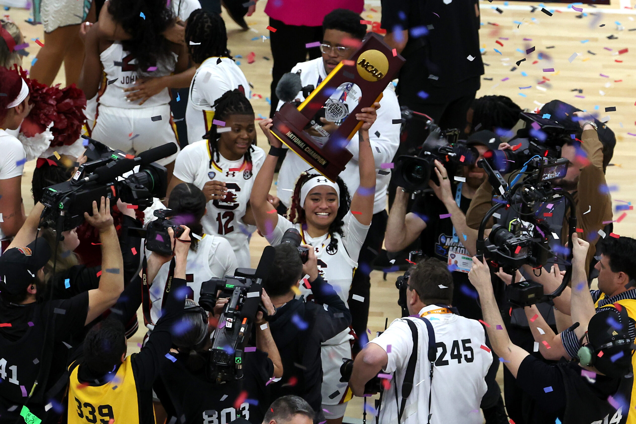 South Carolina Completes Undefeated Season With Win Over Iowa