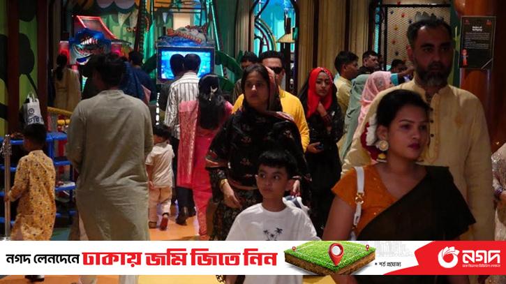 Colorful arrangements at Togi Fun World on Eid and New Year