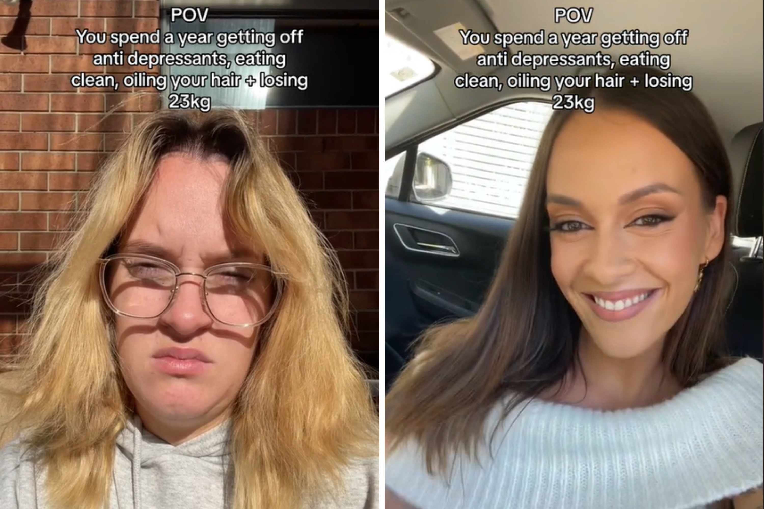 Mom Shares Glow-Up After Year Transforming Her Life—’Completely New Woman’