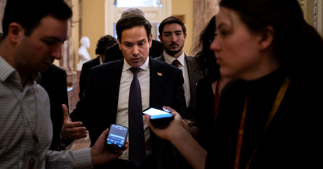Marco Rubio Wants to Be Trump’s Vice President. He Doesn’t Want to Audition.