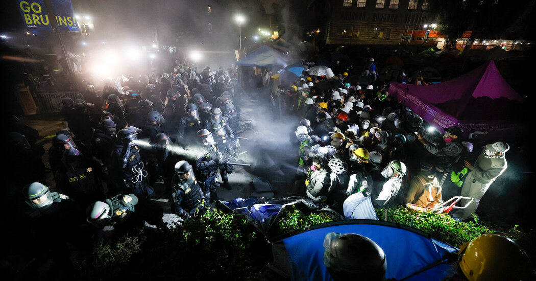 How the UCLA Protest Standoff Unfolded