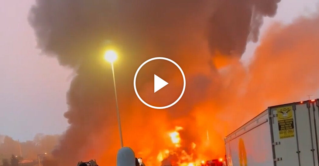 Tanker Fire Shuts Down I-95
