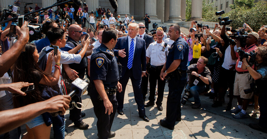 Another Time Trump Was Stuck in Court