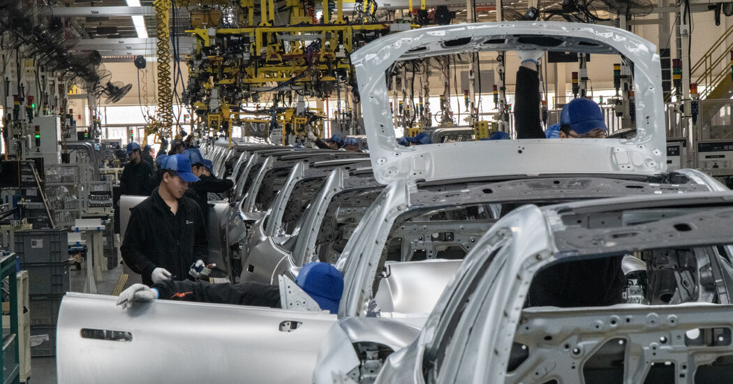 Biden Will Raise Tariffs on Chinese Electric Vehicles, Chips and Other Goods