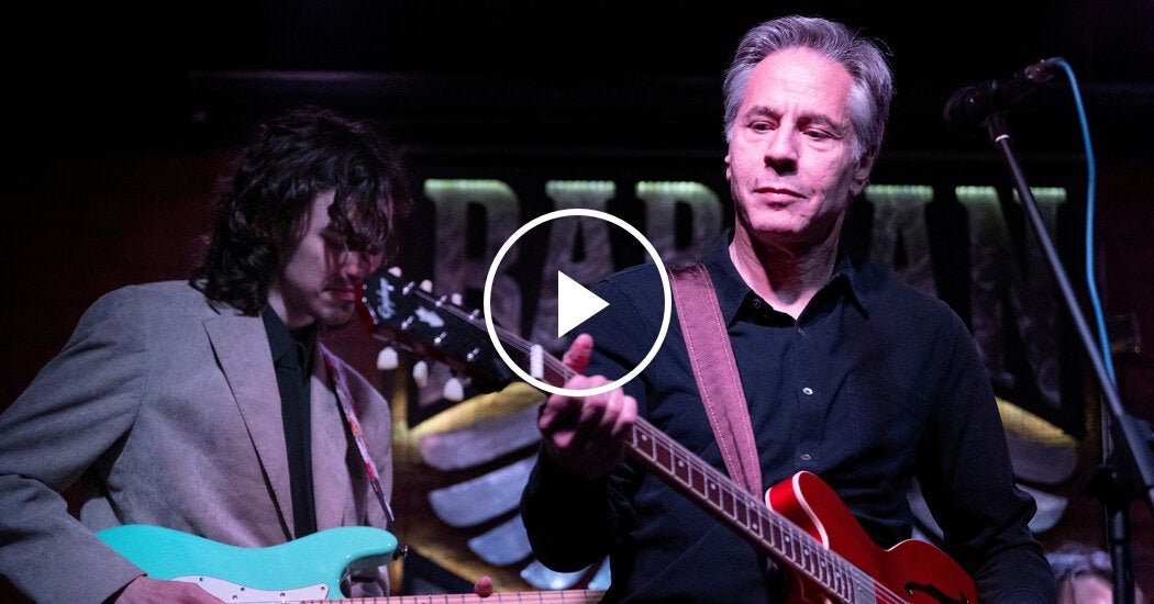 Blinken Plays ‘Rockin’ in the Free World’ for Ukraine Soldiers
