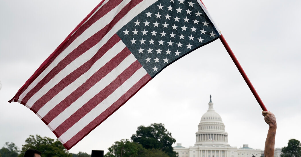 How Election Deniers Claimed the Upside-Down Flag