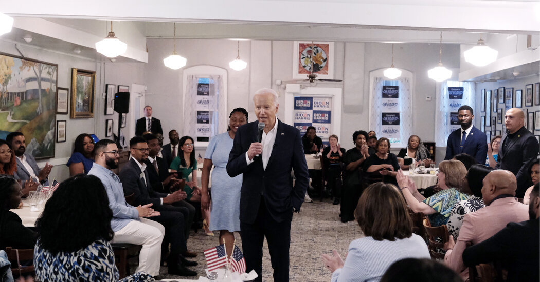 In Atlanta, Biden Warms Up His Pitch to Black Voters