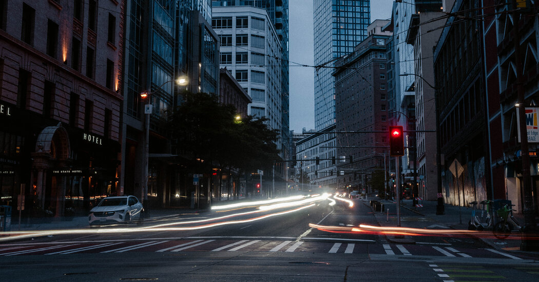 Sleepless in Seattle as a Hellcat Roars Through the Streets