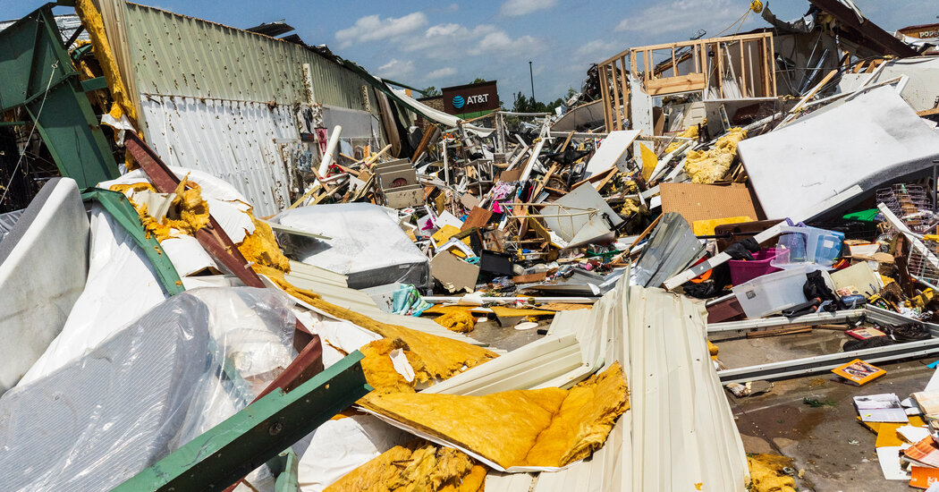 Tornadoes and Storms Leave 18 Dead and 500,000 Without Power