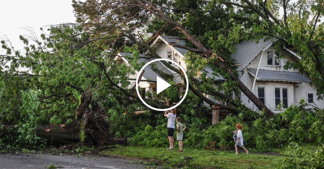 Severe Storms and Tornadoes Cause Destruction in Several States