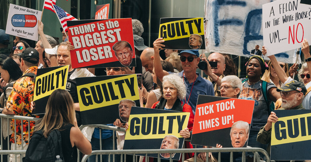 As Some Voters Celebrate Trump Conviction, Democrats Remain Cautious