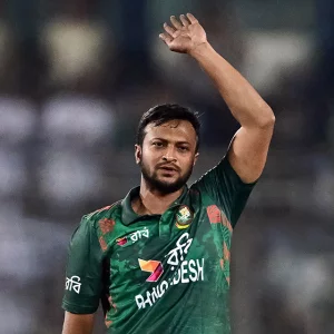 Shakib gave Bangladesh a breathless victory