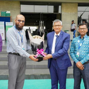 The new vice-chancellor at Green University.  Joining of Mohammad Sharif Uddin