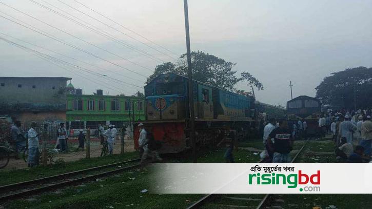 Commuter train engine broke down in Gafargaon
