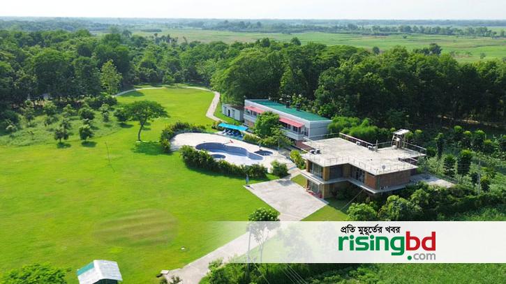 Shaheen's luxurious bungalow in a remote village, traveling to Anwarul