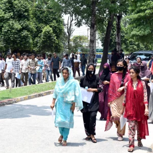 Final batch admission test through examination of 'C' unit in Khubi