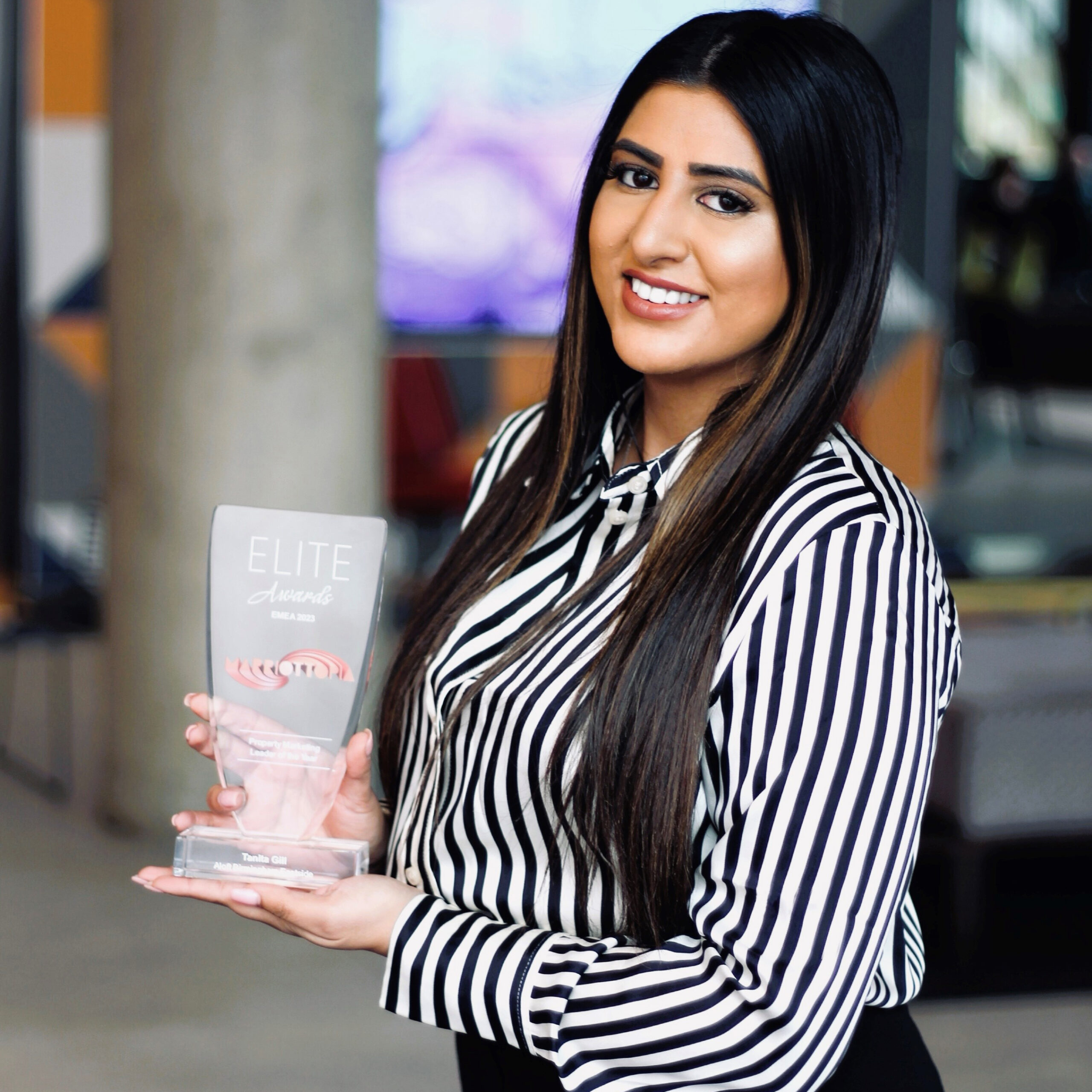 Aloft Birmingham Eastside and Eastside Rooms celebrate marketing manager Tanita Gill’s global recognition