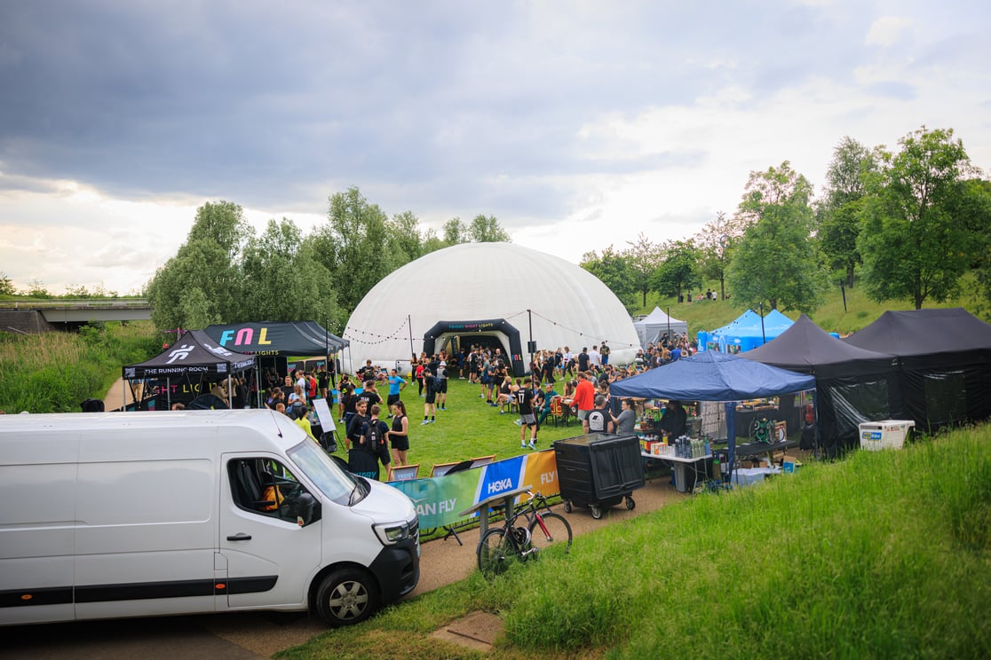 Evolution Dome lights up at the FNL XL Festival