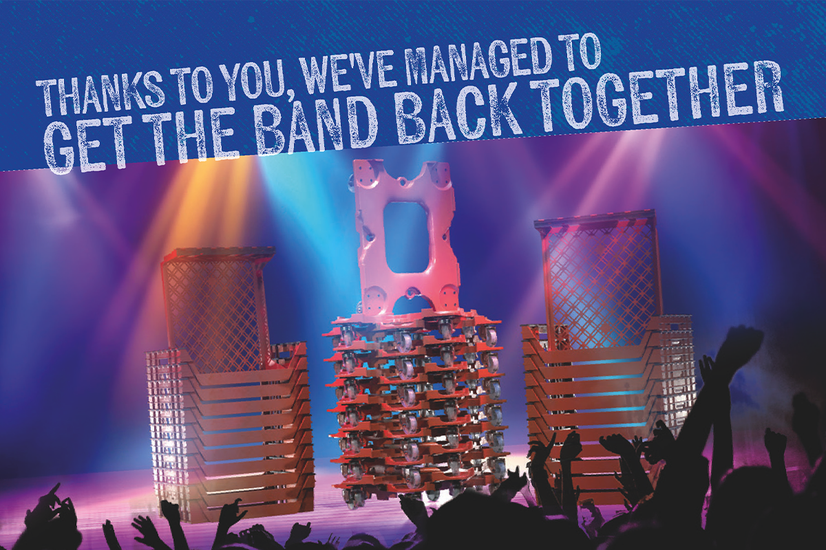 Festival and outdoor event organisers are urged to continue vigilance in recovery of equipment with basket recoveries up 24%, supported by the Association of Independent Festivals
