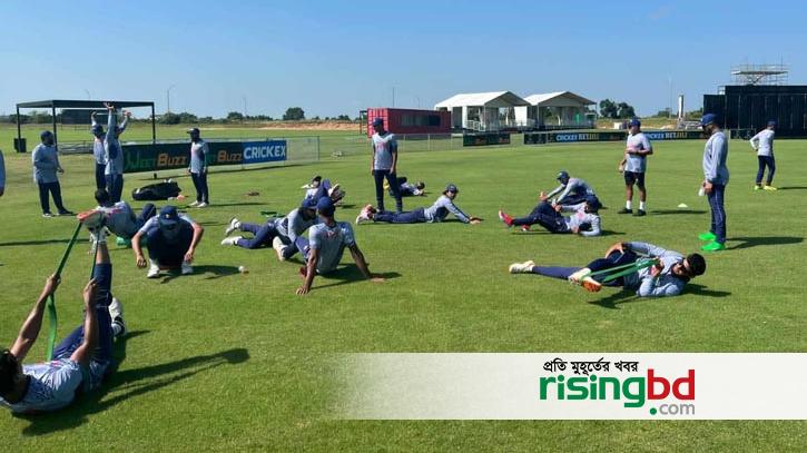 After two days of rest, Bangladesh's preparations started in the United States
