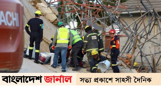 5 workers killed in under-construction building collapse in South Africa
