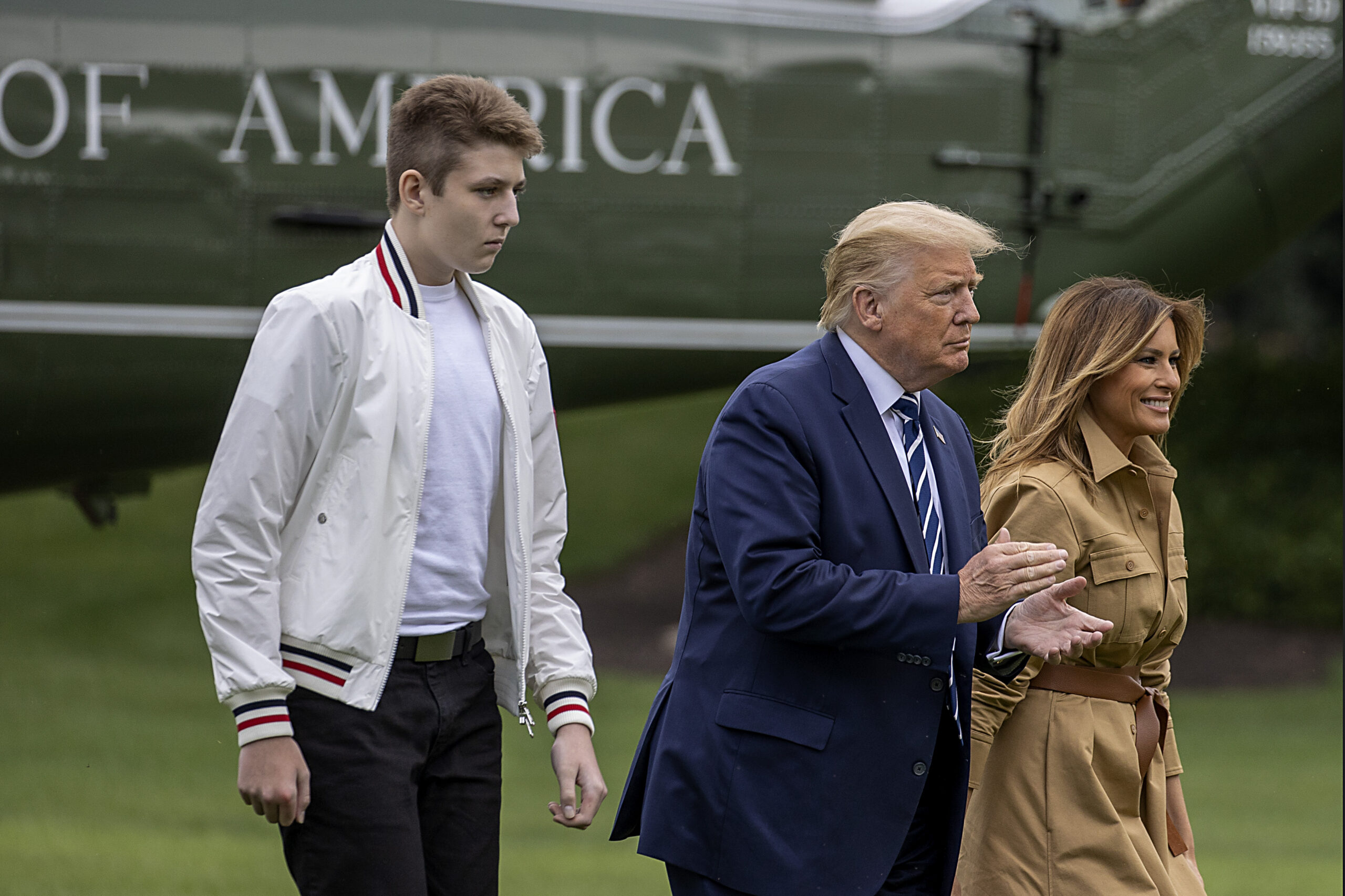 Barron Trump’s Working ‘Customer Service,’ Millionaire Says