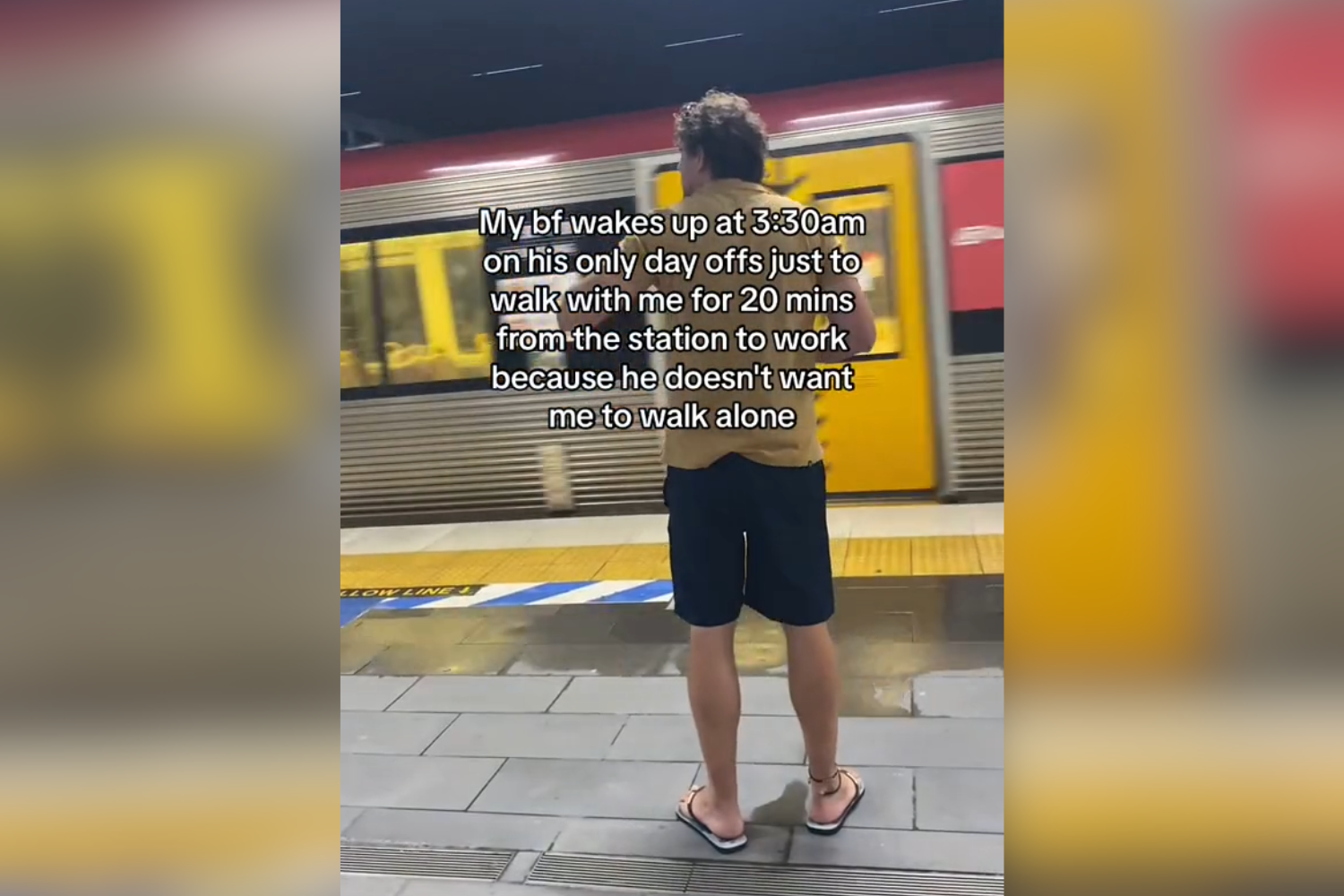 Sweetest Reason Boyfriend Wakes Up at 3:30am on His Day Off Every Week