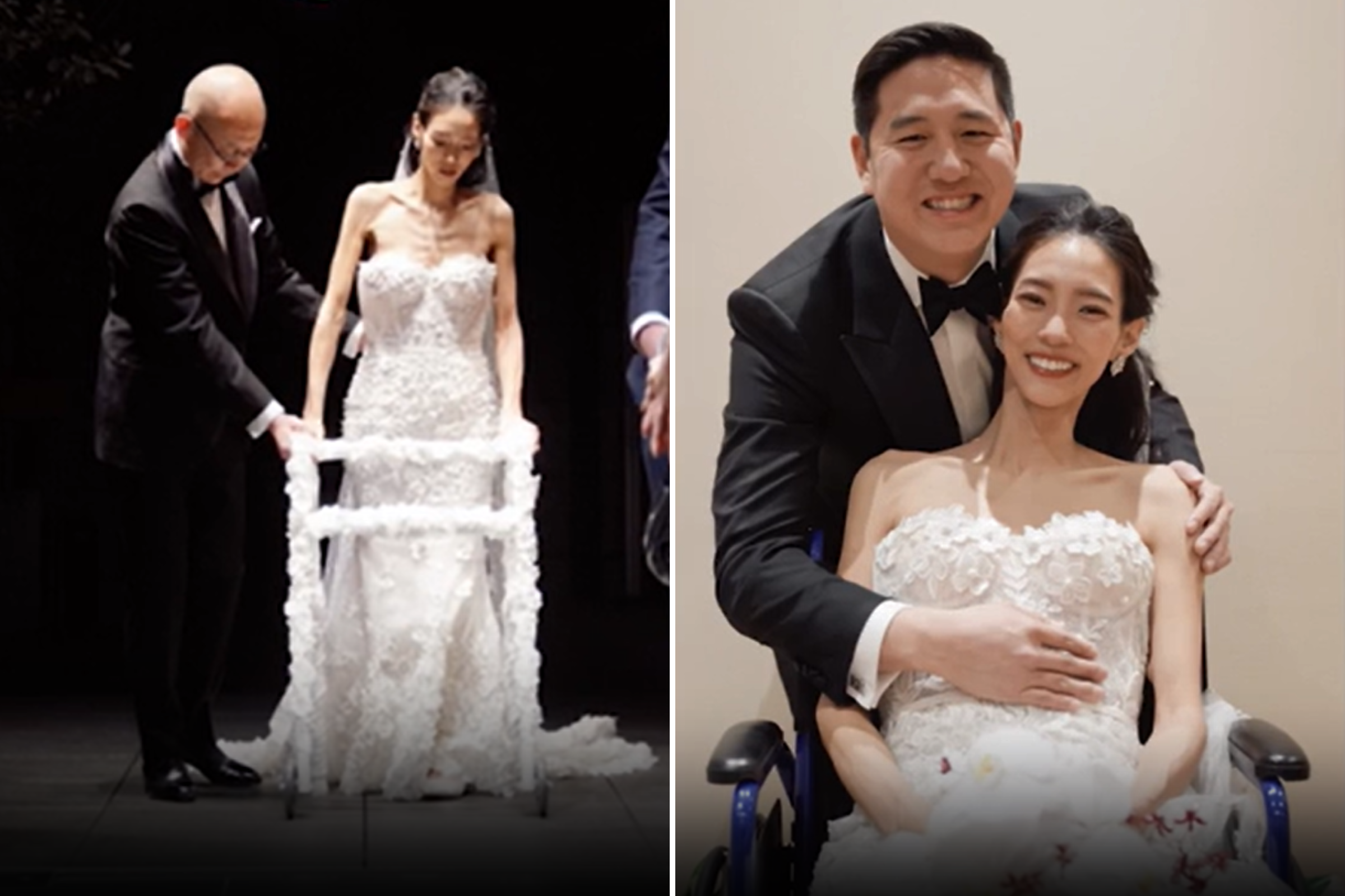 Bride With Terminal Stage 4 Cancer Walks Down The Aisle In ‘Dream’ Wedding