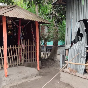 After the election, 50 houses were attacked, vandalized and looted in an upazila