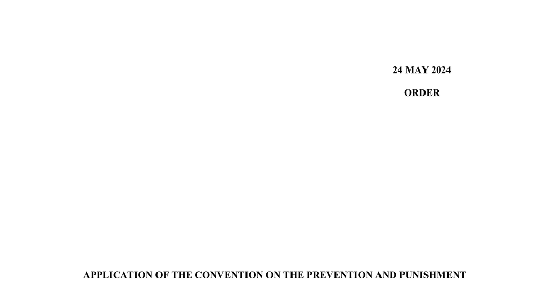 ICJ Ruling on Israel’s Rafah Offensive