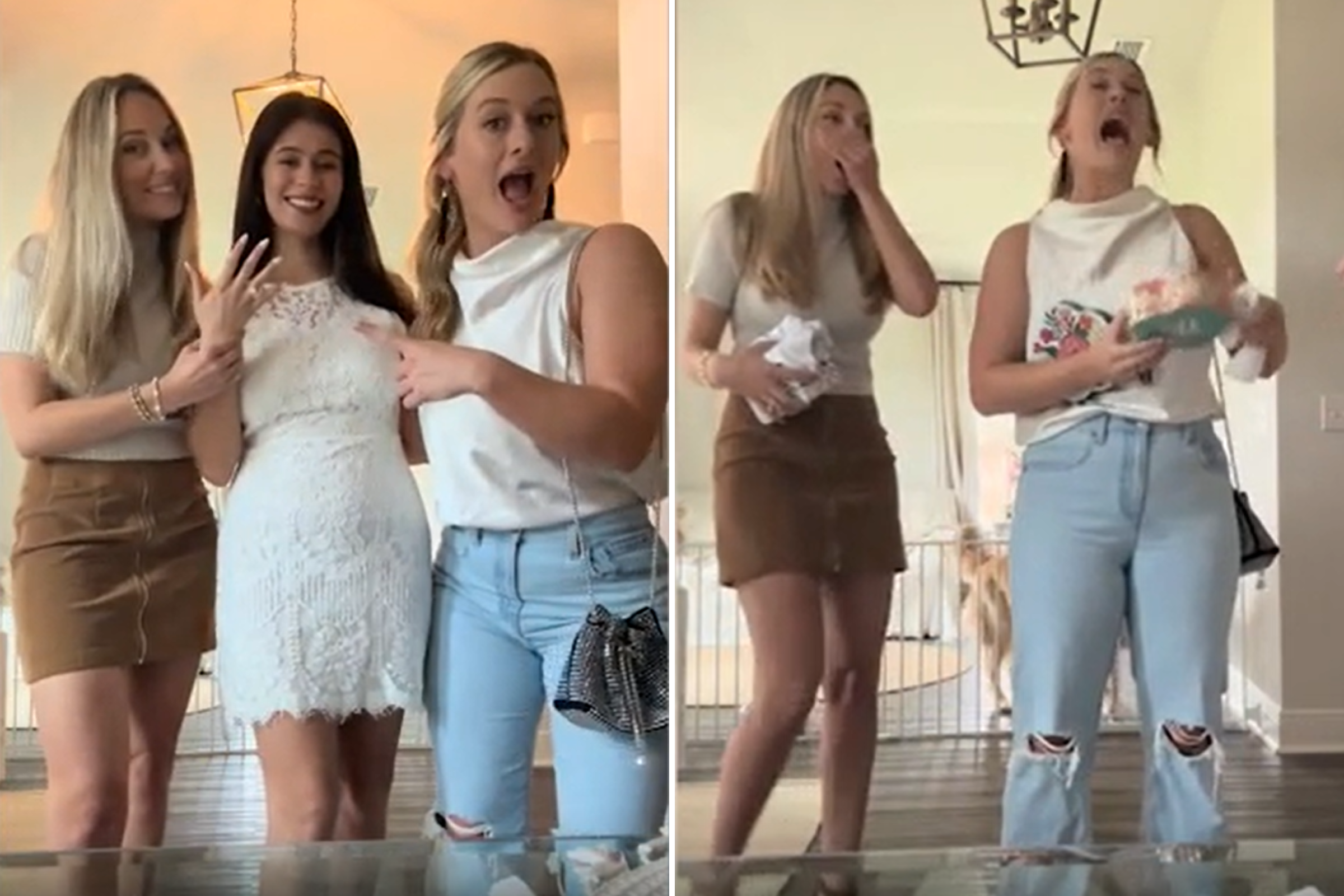 Watch Two Best Friends React to Twin Pregnancy Reveal: ‘The Scream’