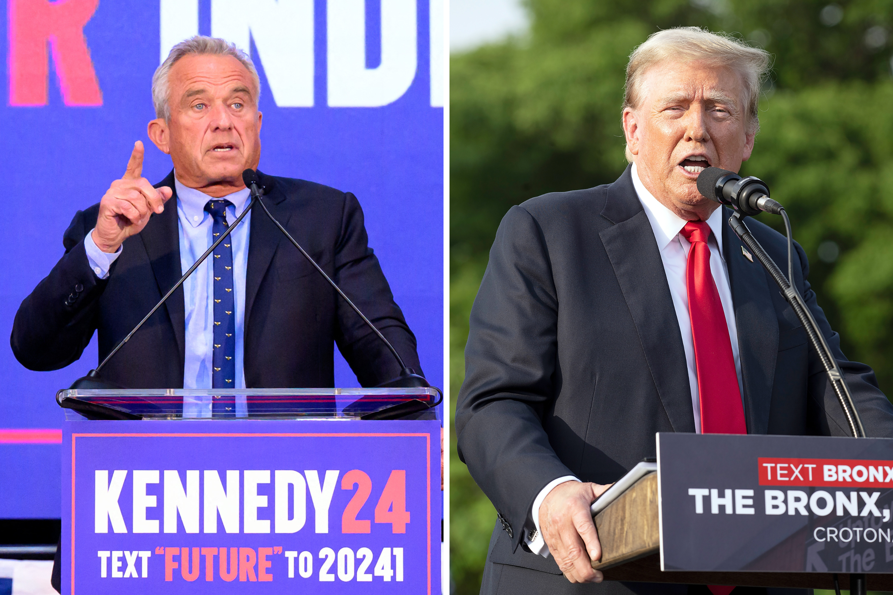 MAGA Rages at RFK Jr. Stunt Ahead of Donald Trump’s Speech
