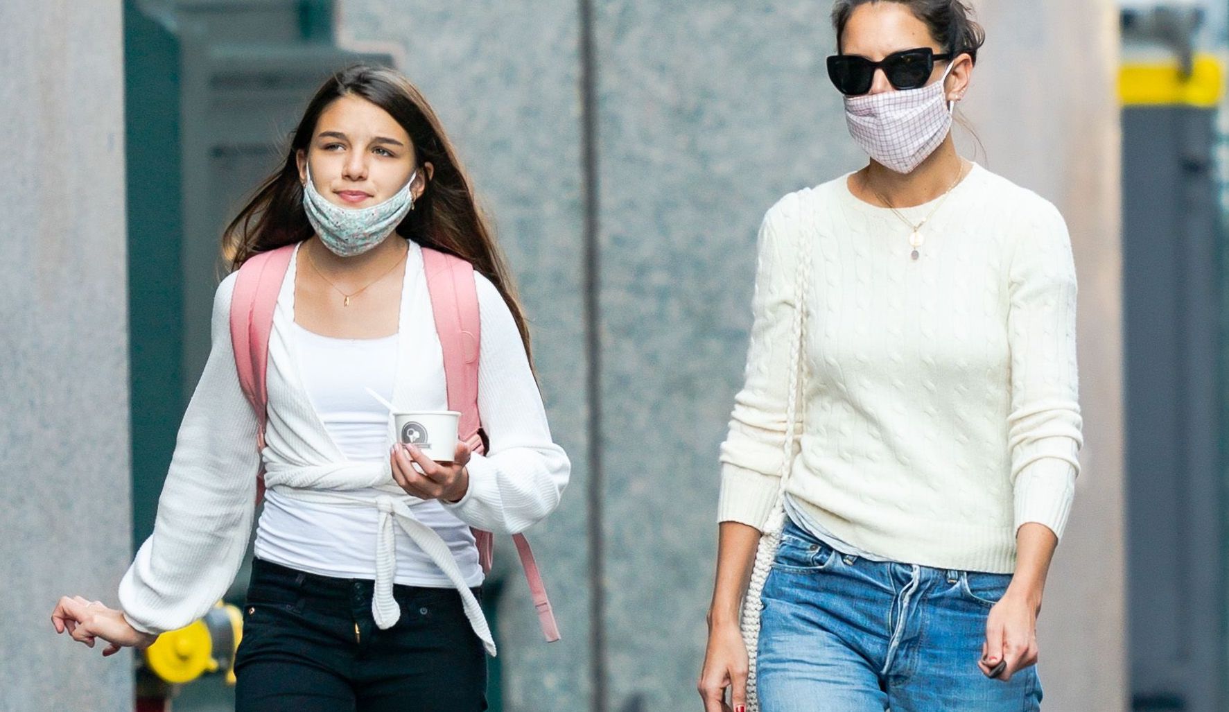 Suri Cruise Twins With Mom Katie Holmes After Changing Name in School Play