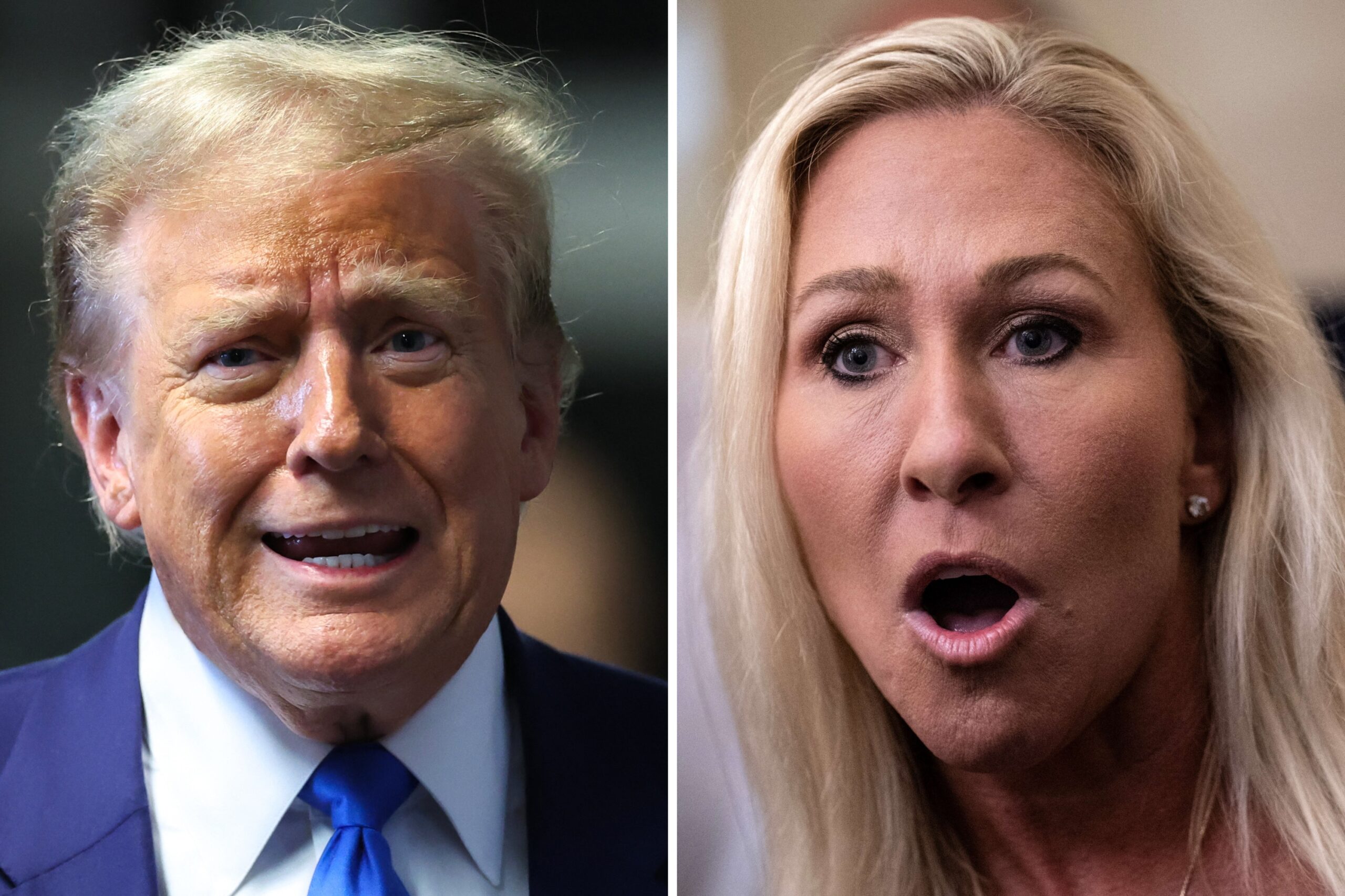 Donald Trump Tries to Tame Marjorie Taylor Greene