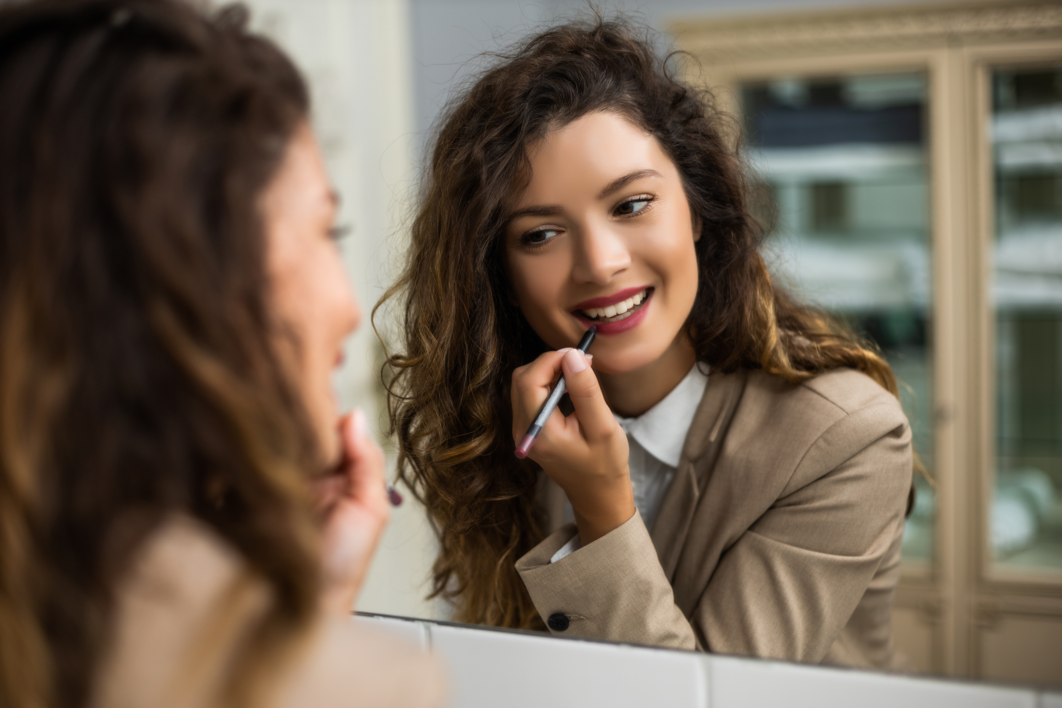 Woman Uses Black Eyeliner on Lips to Shocking Results—’Trust the Process’