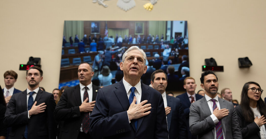House Plans Vote on Holding Garland in Contempt Over Biden Audio