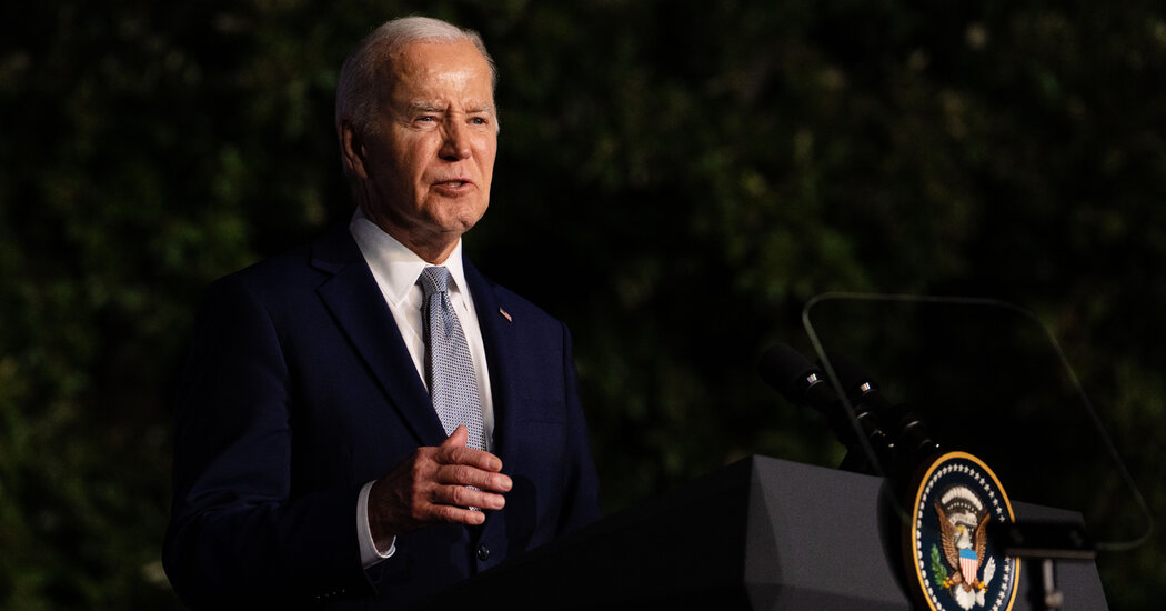 Biden Says He Won’t Commute His Son Hunter’s Sentence on Gun Charges