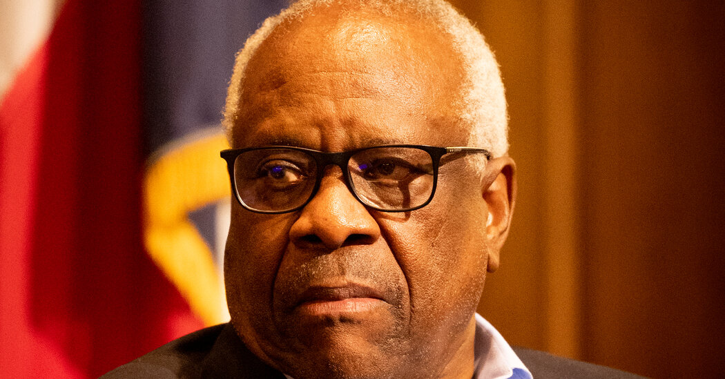Clarence Thomas Took Other Trips on Harlan Crow’s Jet, Documents Show